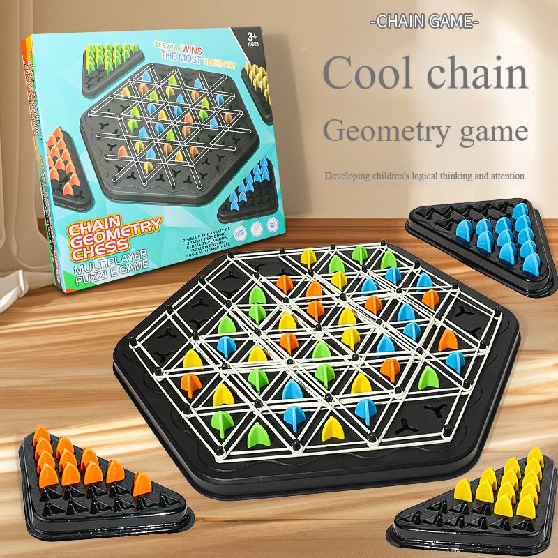 Linkage Geometry Chain Chess – Geometric Strategy &amp; Puzzle Board Game