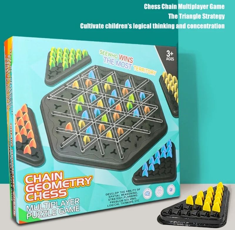 Linkage Geometry Chain Chess – Geometric Strategy &amp; Puzzle Board Game