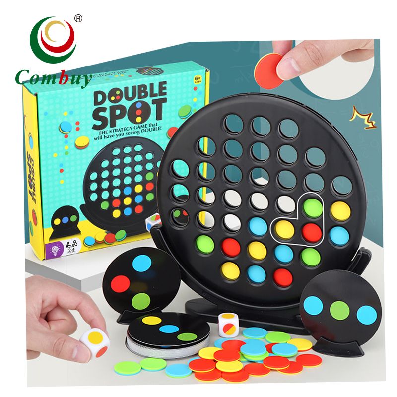 Double Spot – The Strategy Game: Fun 2-Player Pattern Matching Board Game