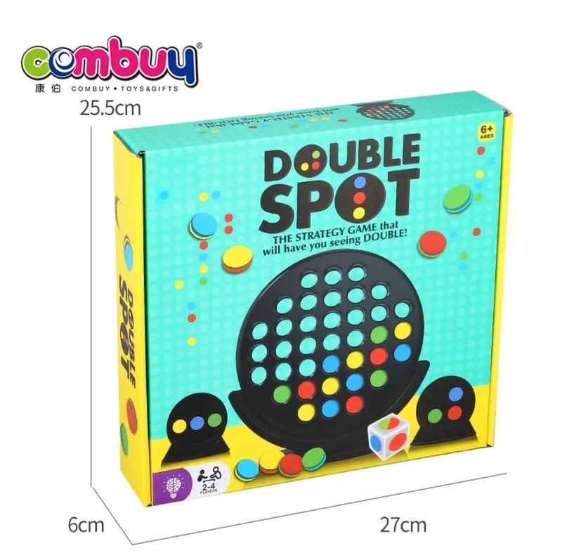 Double Spot – The Strategy Game: Fun 2-Player Pattern Matching Board Game