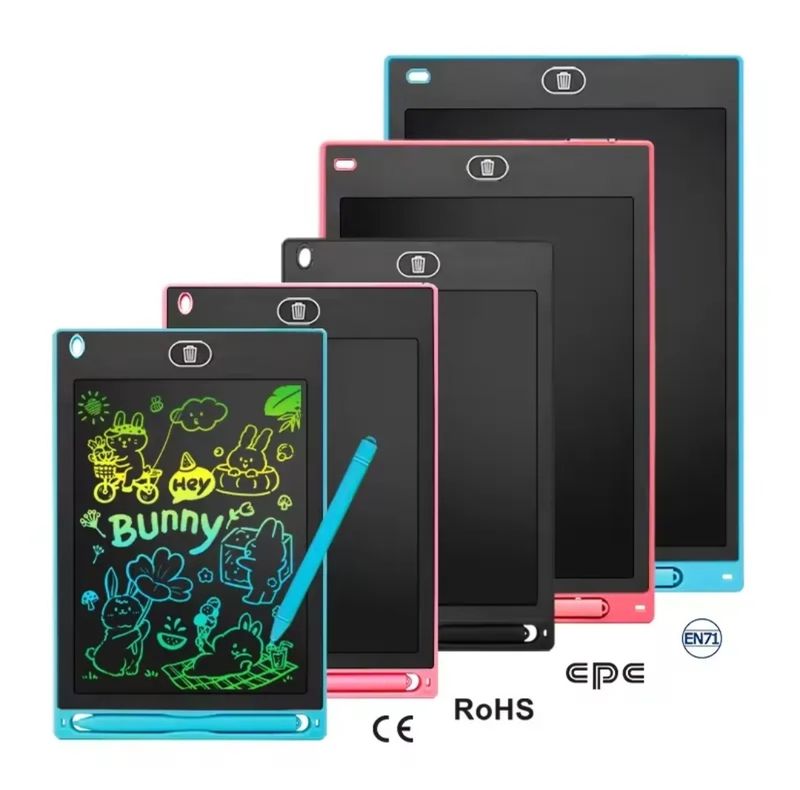 Colour Screen LCD Writing Tablet – Creative Drawing &amp; Note Pad for Kids