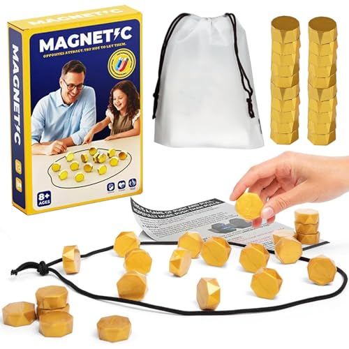 Magnetism Chess Game for Two Players – Magnetic Strategy &amp; Skill Battle