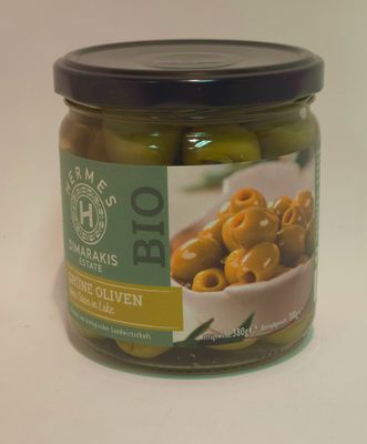 Grüne Oliven ohne Stein in Lake - Bio