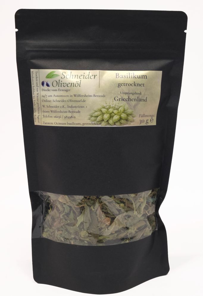 Basilikum, getrocknet