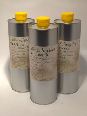Natives Olivenöl extra aus Griechenland – Schneider Olivenöl