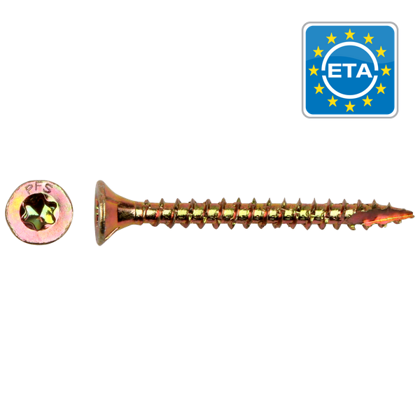 Spaanderplaatschroeven | Geel Verzinkt - Vanaf €4,40