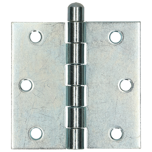 Gerolde knopscharnier 76,2 x 76,2 | Verzinkt