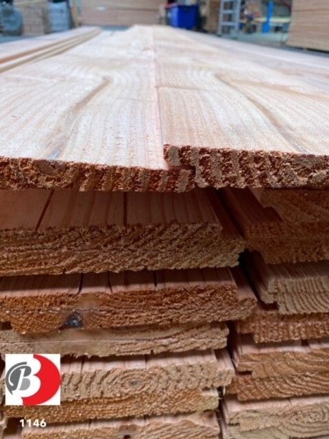 DOUGLAS ZWEEDS BEVELSIDING RABAT 12/24 X 176 X 4000 MM | á 118 st.