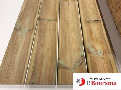 Tuinplanken | geschaafd | Geimpregneerd | |Goedkoop | 3600mm