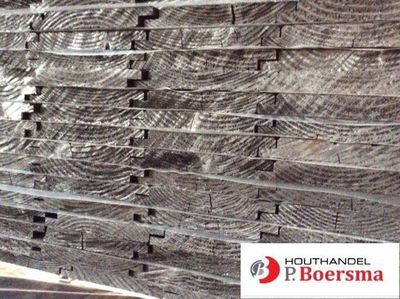 Halfhouts vellingdelen - zwart gecoat - douglas Halfhouts vellingdelen - zwart gecoat - douglas