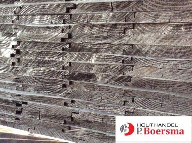 Halfhouts vellingdelen - zwart gecoat - douglas