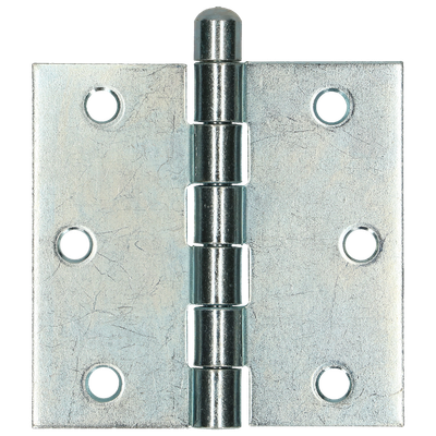 Gerolde knopscharnier 76,2 x 76,2 | Verzinkt Gerolde knopscharnier 76,2 x 76,2 | Verzinkt