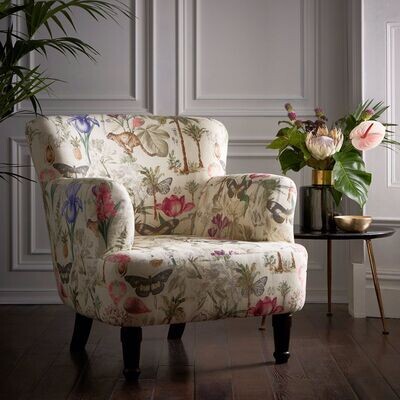 Dalston chair - botany summer