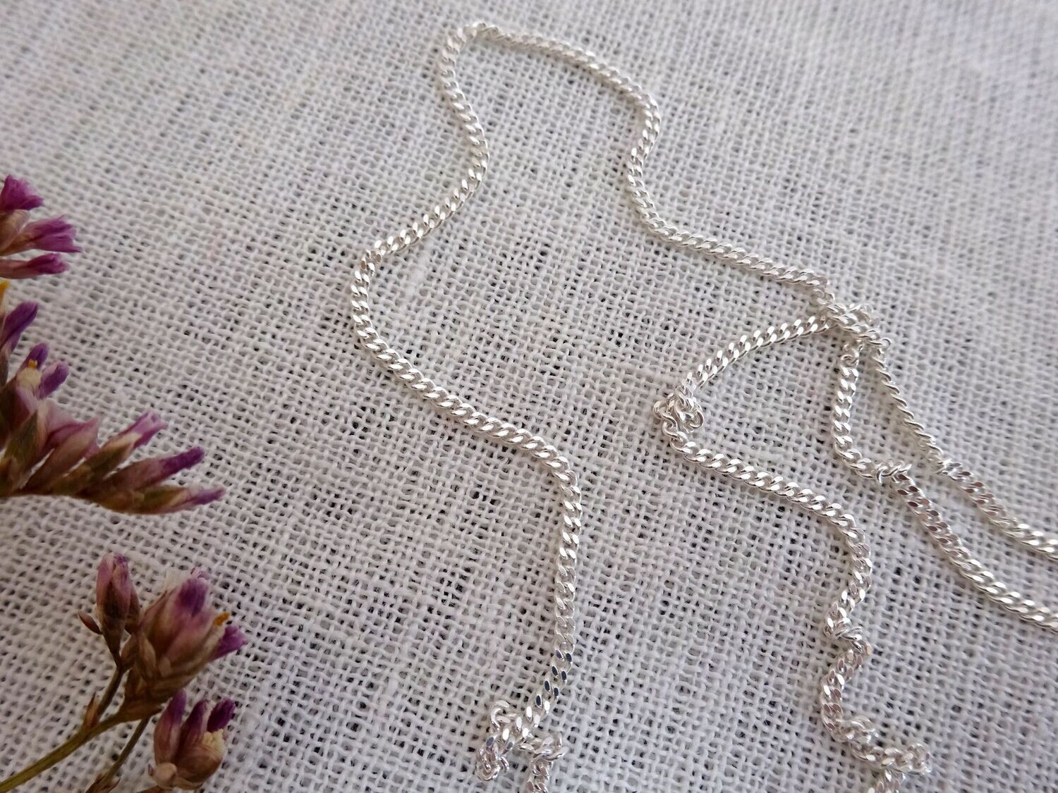 Gourmetcollier 1,5 mm zilver
(3004)