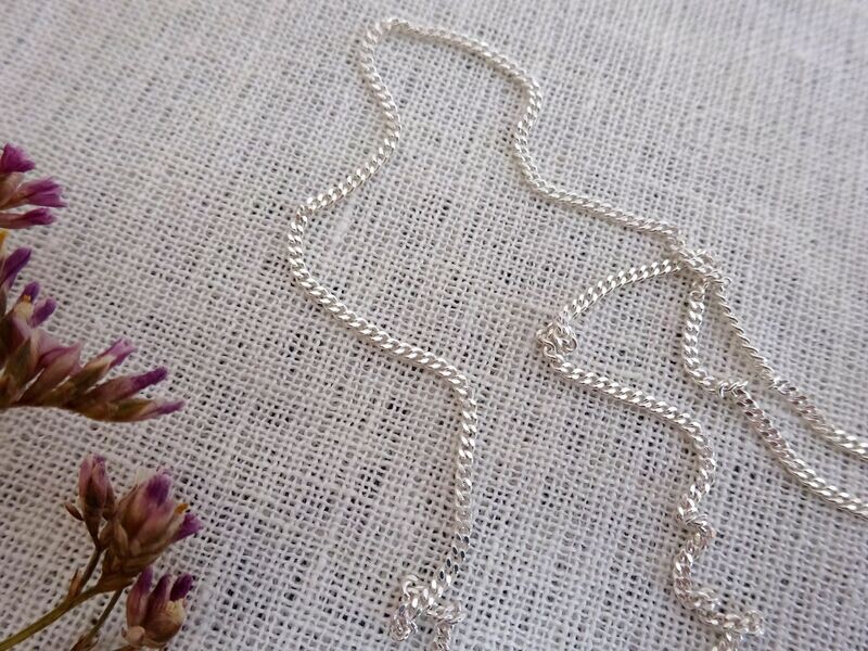 Gourmetcollier 1,5 mm zilver
(3004)
