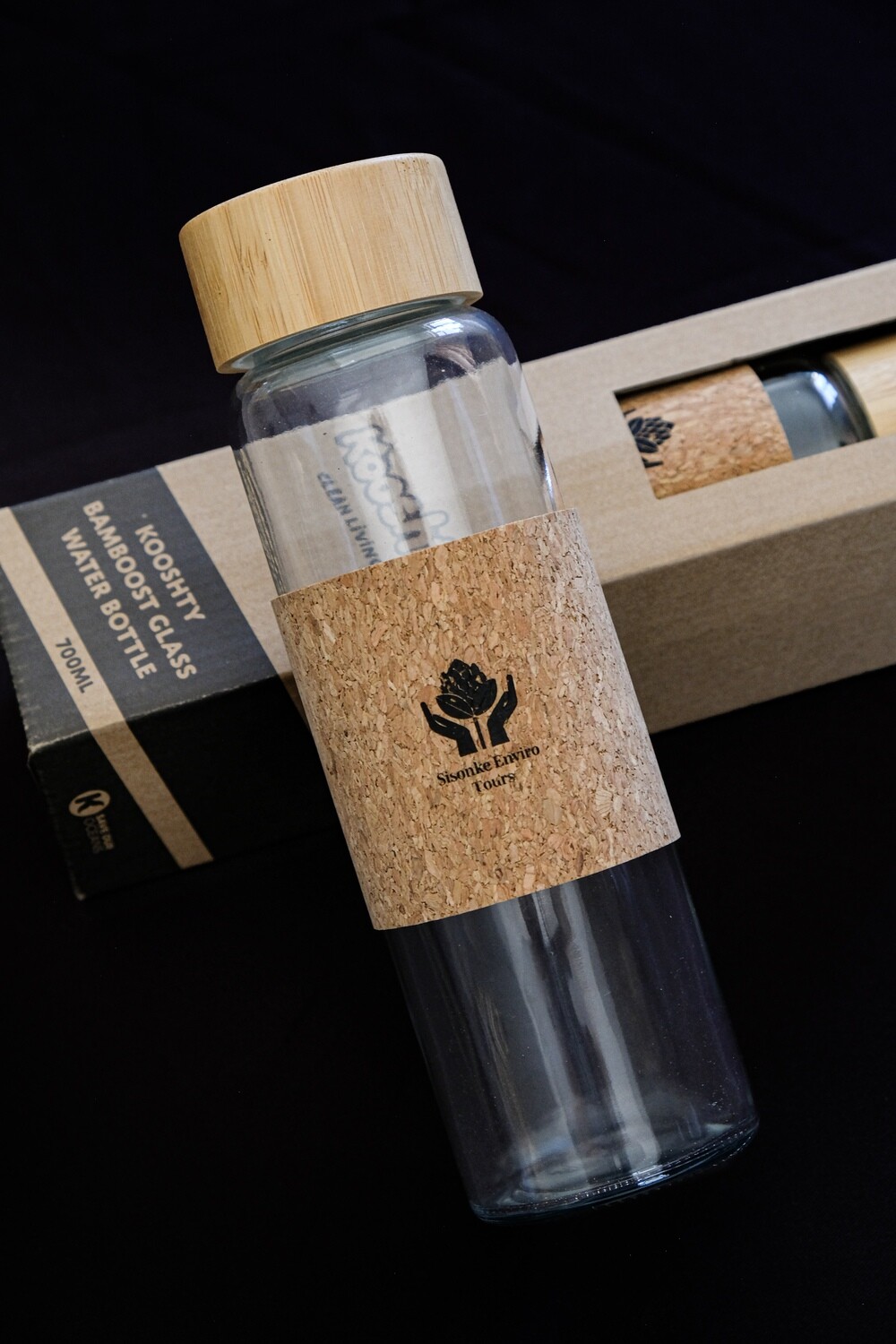 Glass Water Bottle