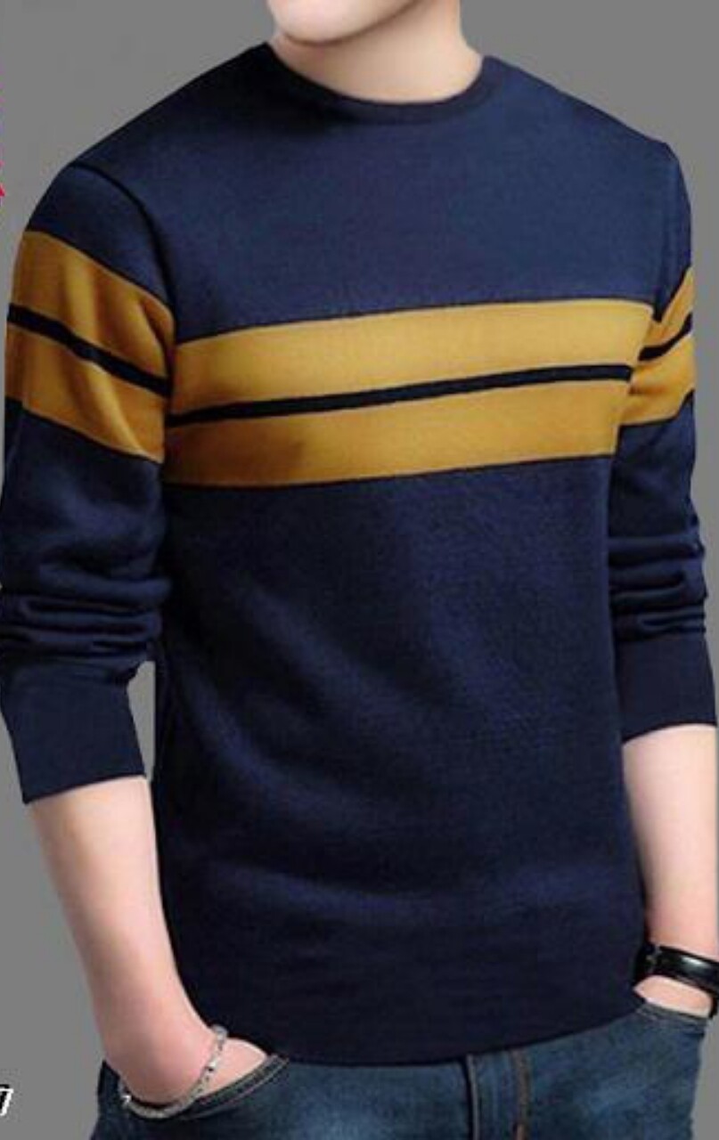 Trendy Leotude Regular Fit Full Sleeve Cotton-blend Men's T-shirt