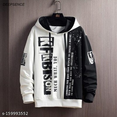Fancy Glamorous Men Sweatshirts (White)