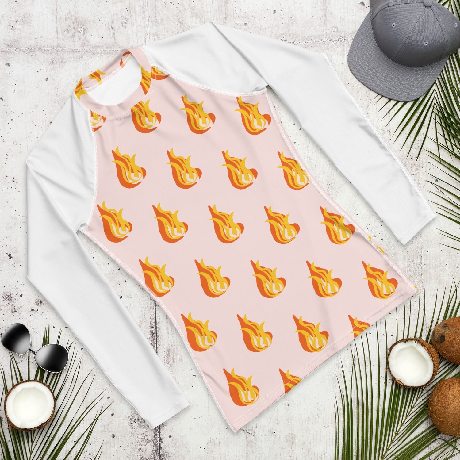 Flames top