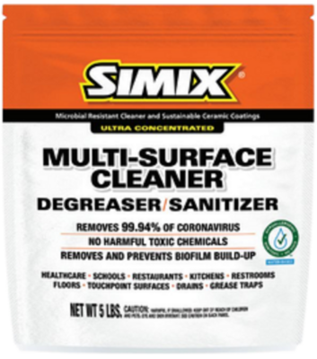 Simix Multi Surface Cleaner Degreaser Sanitizer