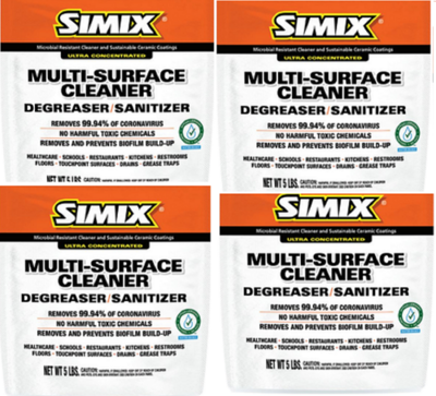 Simix Multisurface Cleaner 4 bags