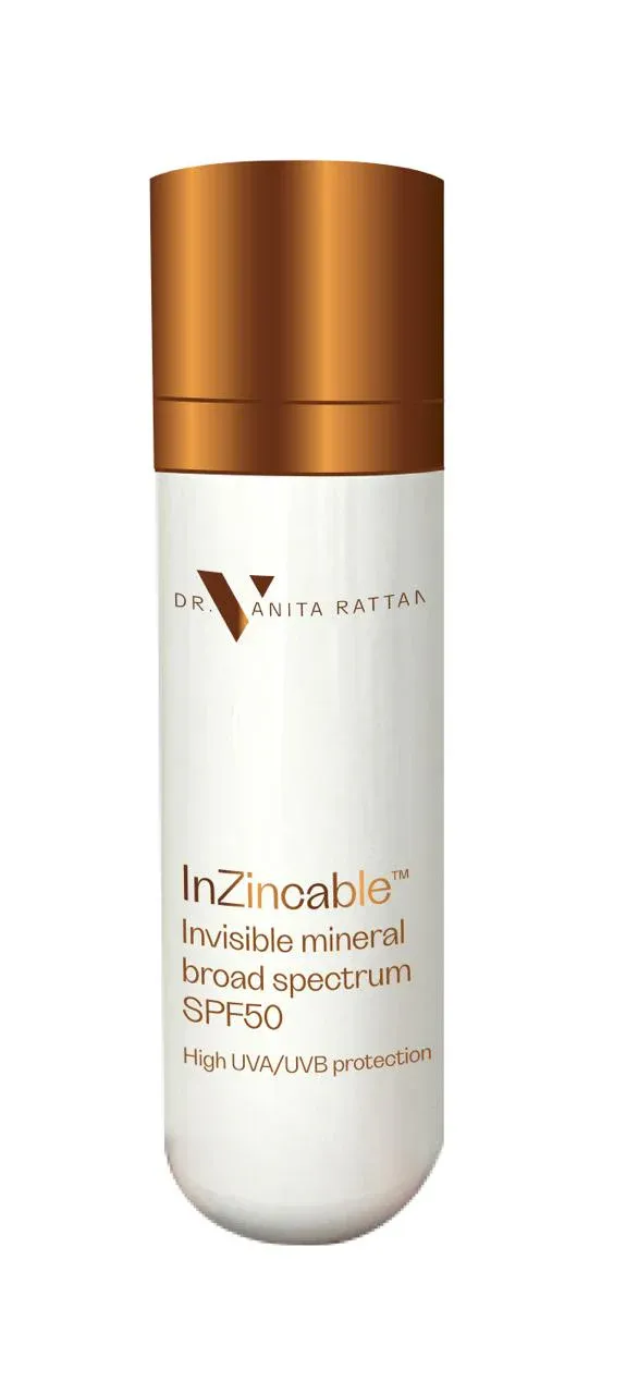 InZincable Invisible Mineral Broad Spectrum SPF50 -120ml