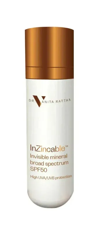 InZincable Invisible Mineral Broad Spectrum SPF50 -120ml