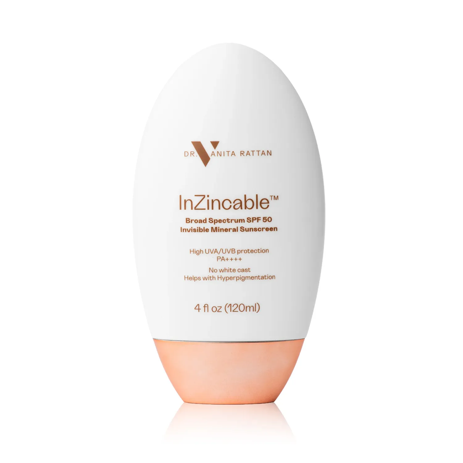 InZincable Invisible Mineral Broad Spectrum SPF50 -120ml
