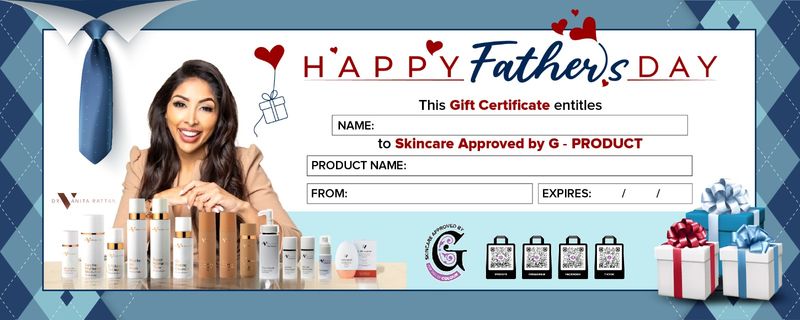 Gift Certificate- Father's Day