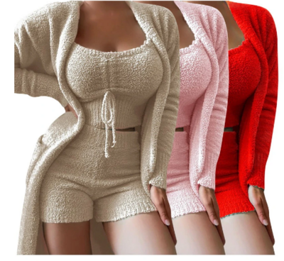 Three-piece pajama set