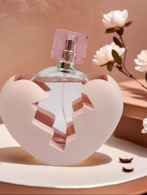 0.6 Fluid Ounce Pink Heart Perfume