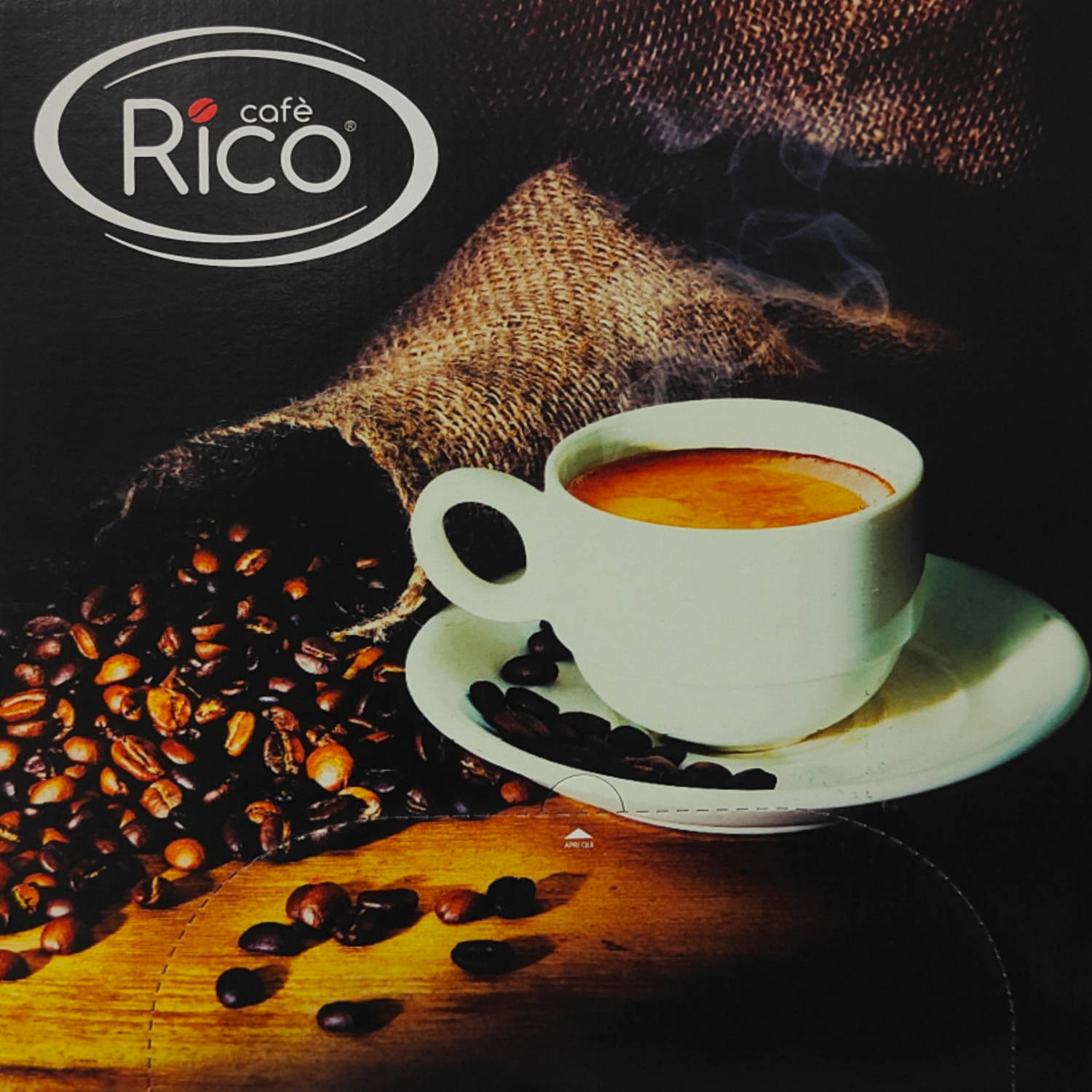 Cialda Nera Rico Cafè 150pz