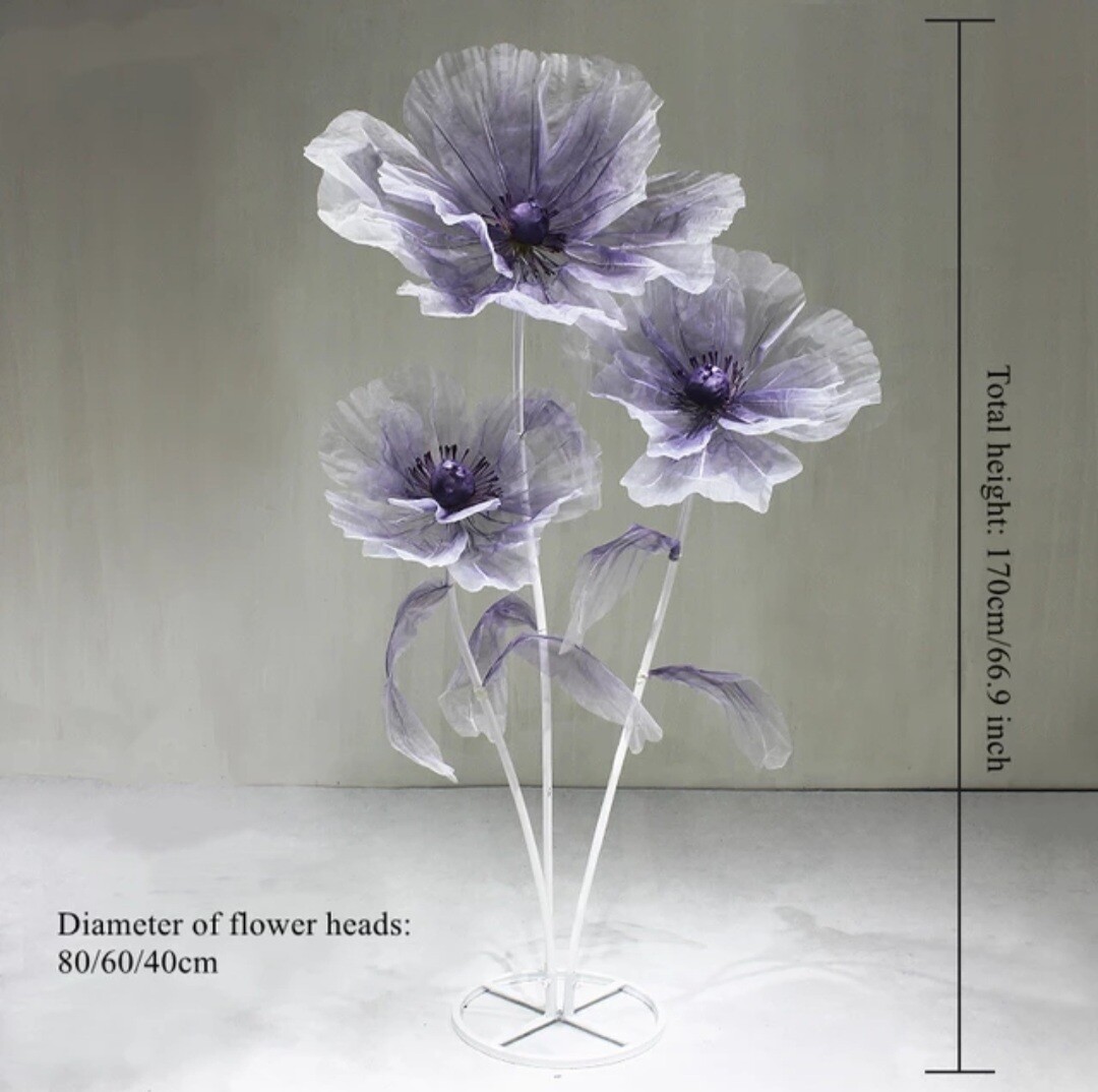 Purple Sheer Flower Bouquet