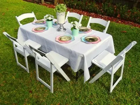 Kids Americana Chair and table Package- per 6 children