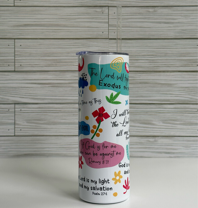 Bible Scripture Tumbler