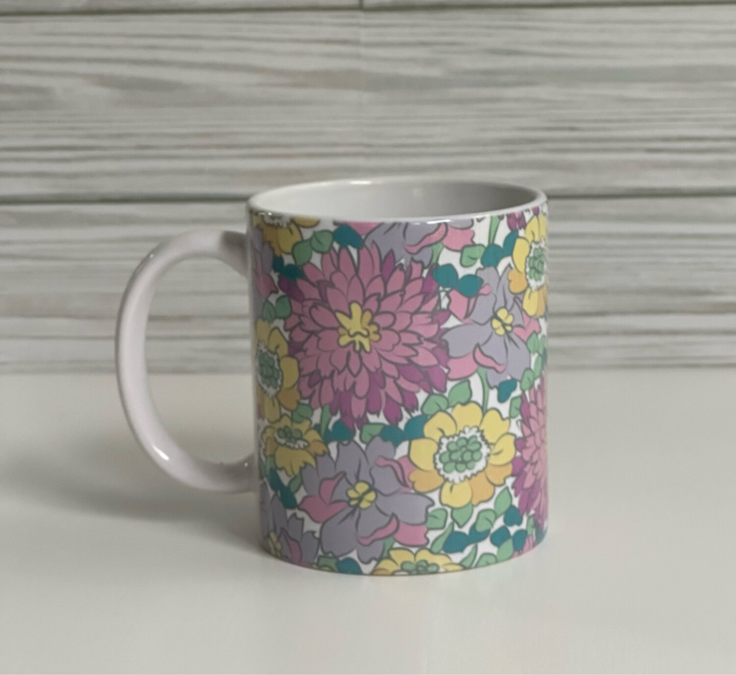 Flowers 4 Mug Set