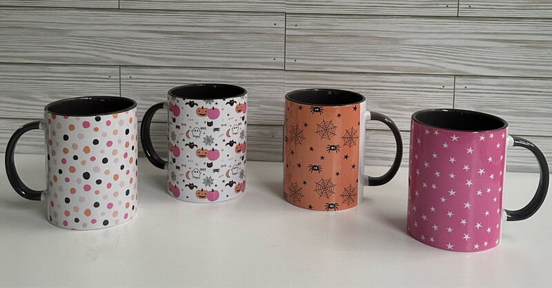 Halloween 4 Mug Set