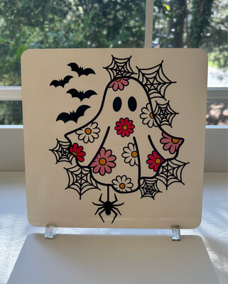 Ghost Large Hot Pad or Decorative Photo