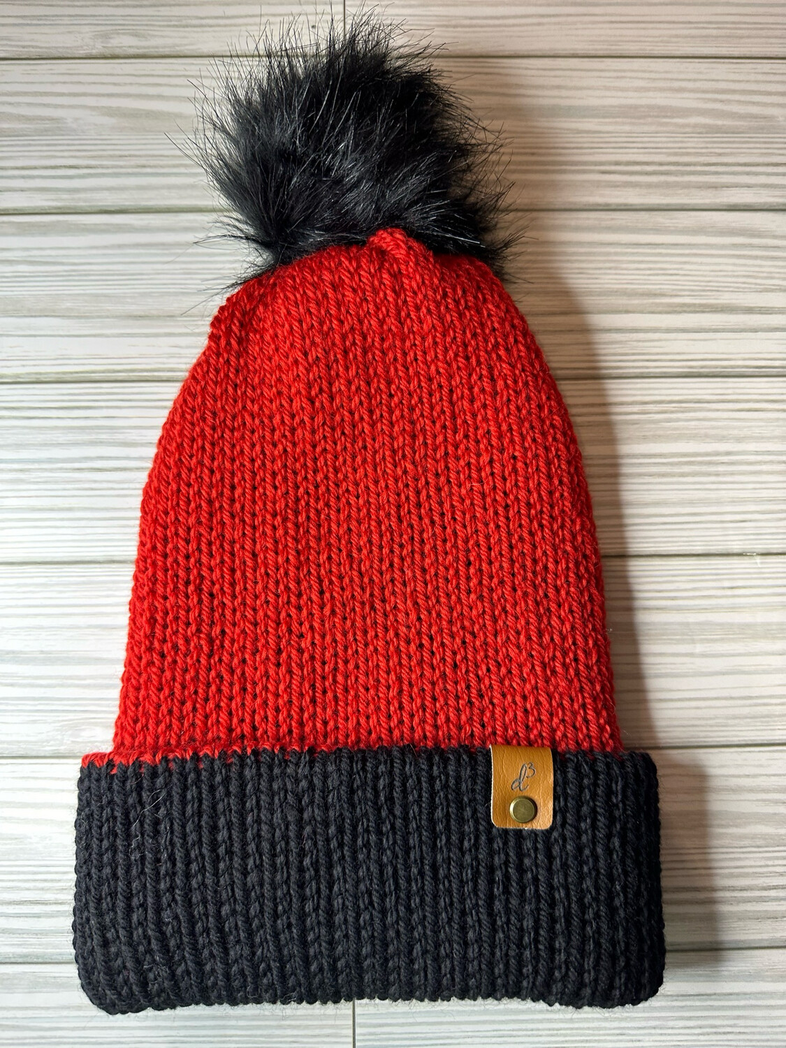 Red And Black Beanie
