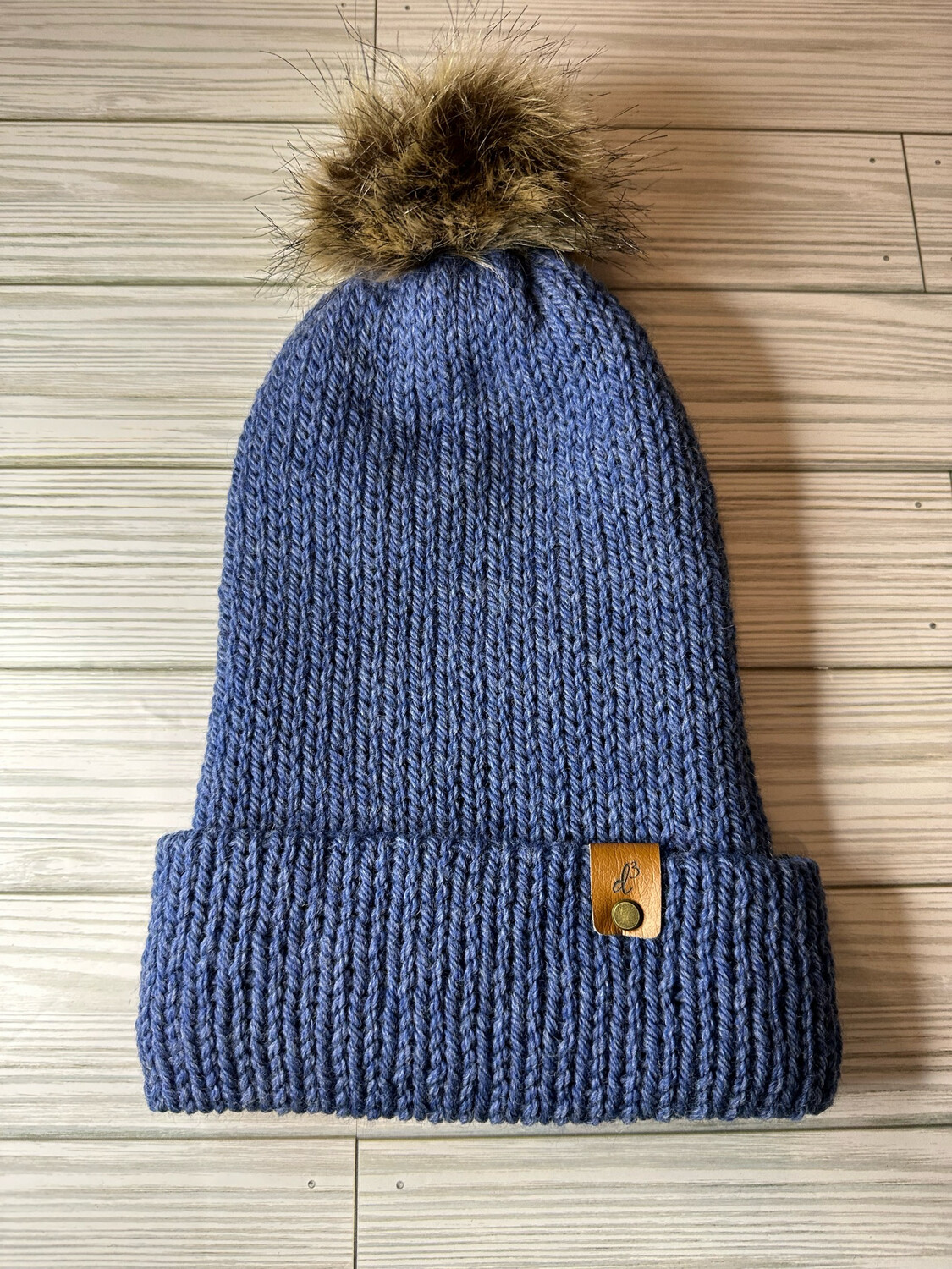 Denim Blue Beanie