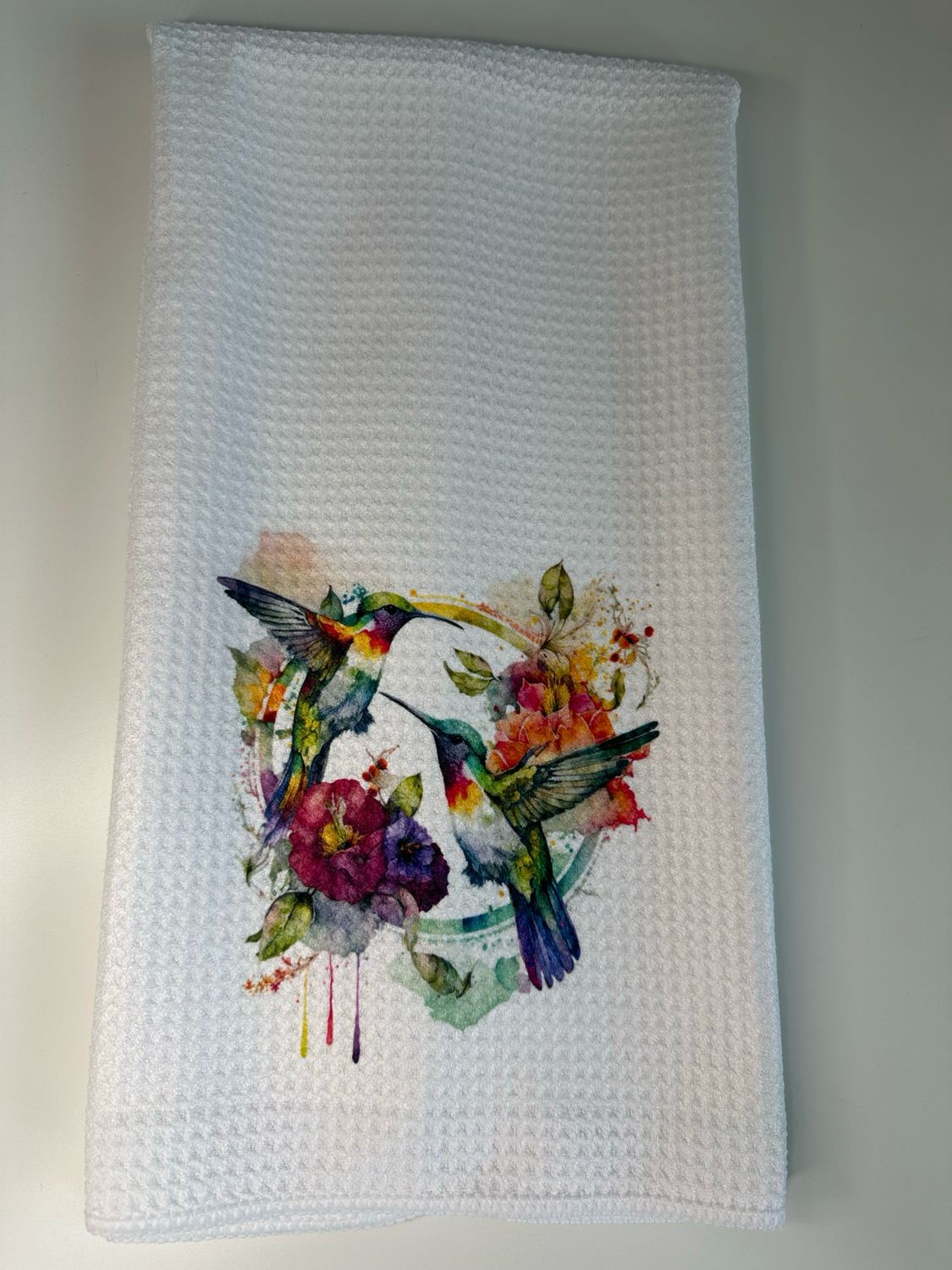 Hummingbird Hand Towel 2