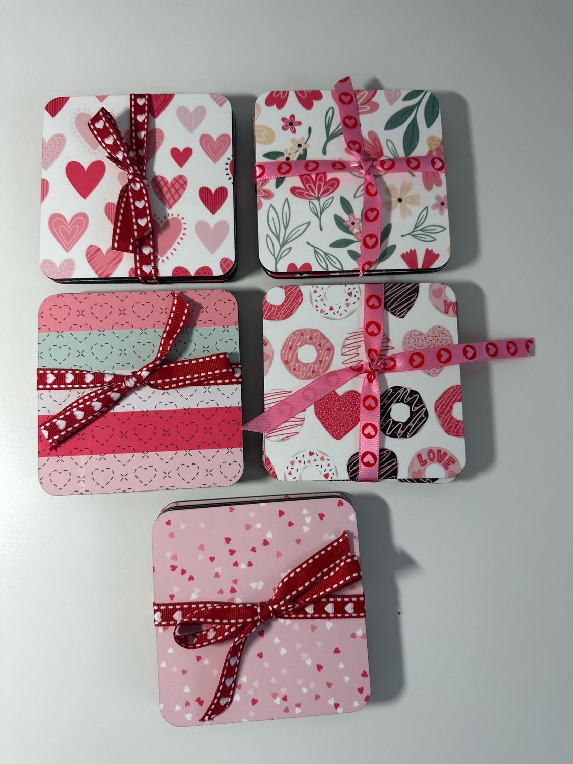 Valentine Coaster Set