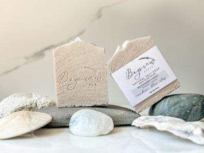 Rosemary and Peppermint Salt Soap