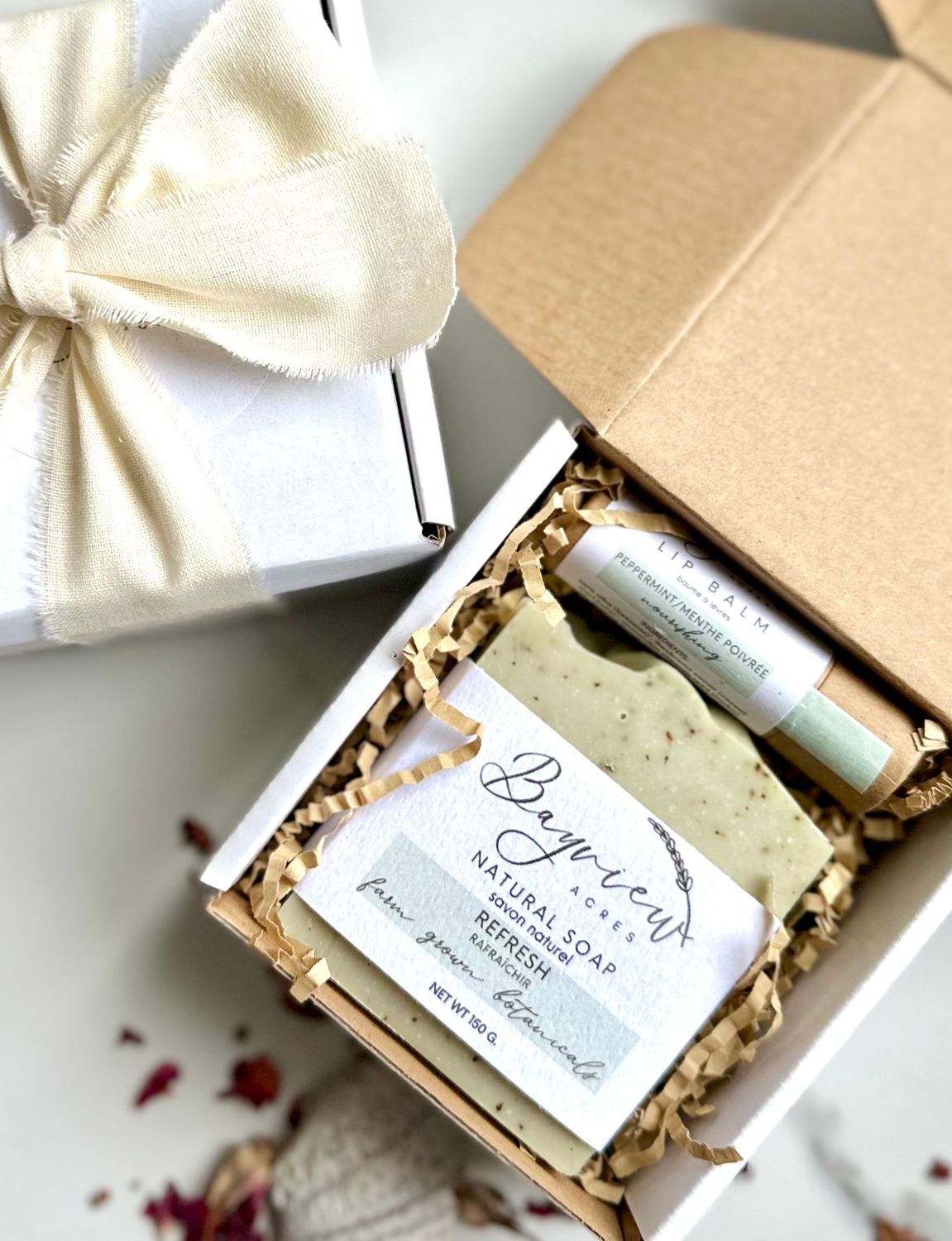 Lip Balm and Soap Gift Box
