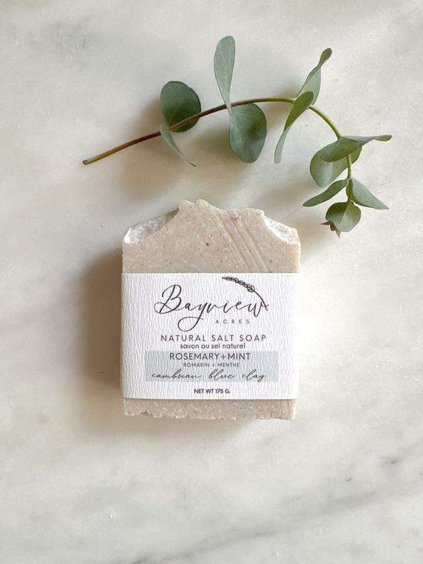 Rosemary and Peppermint Salt Soap