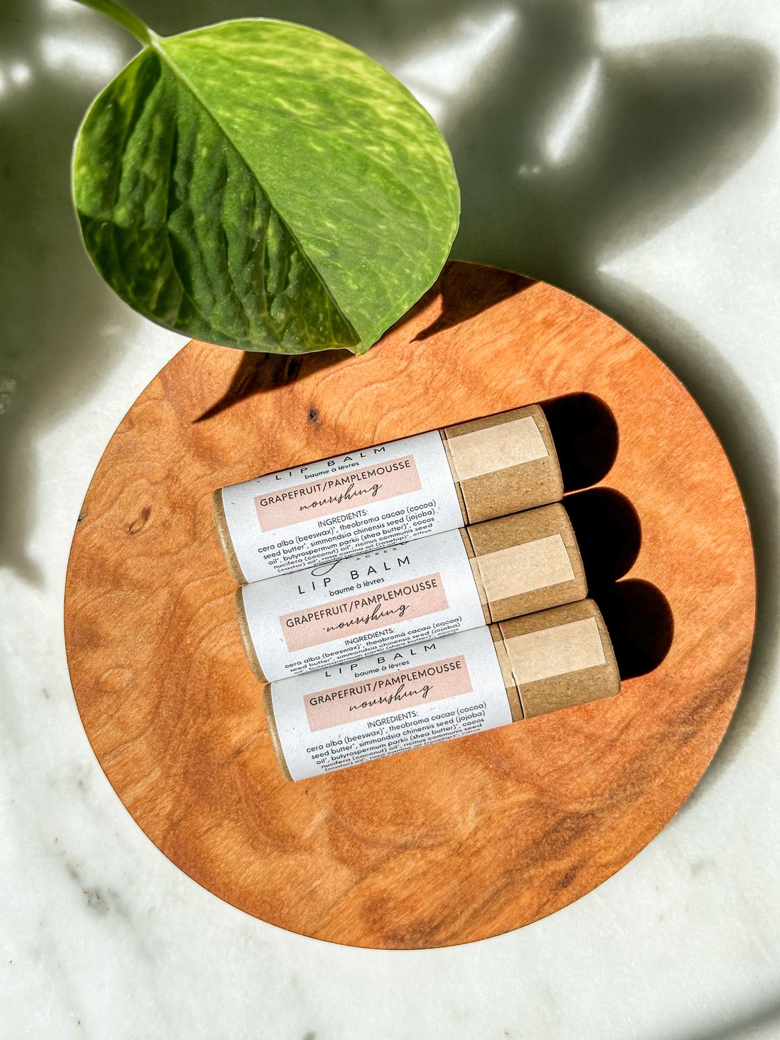 Organic Lip Butter- Grapefruit