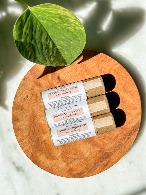 Organic Lip Butter- Grapefruit