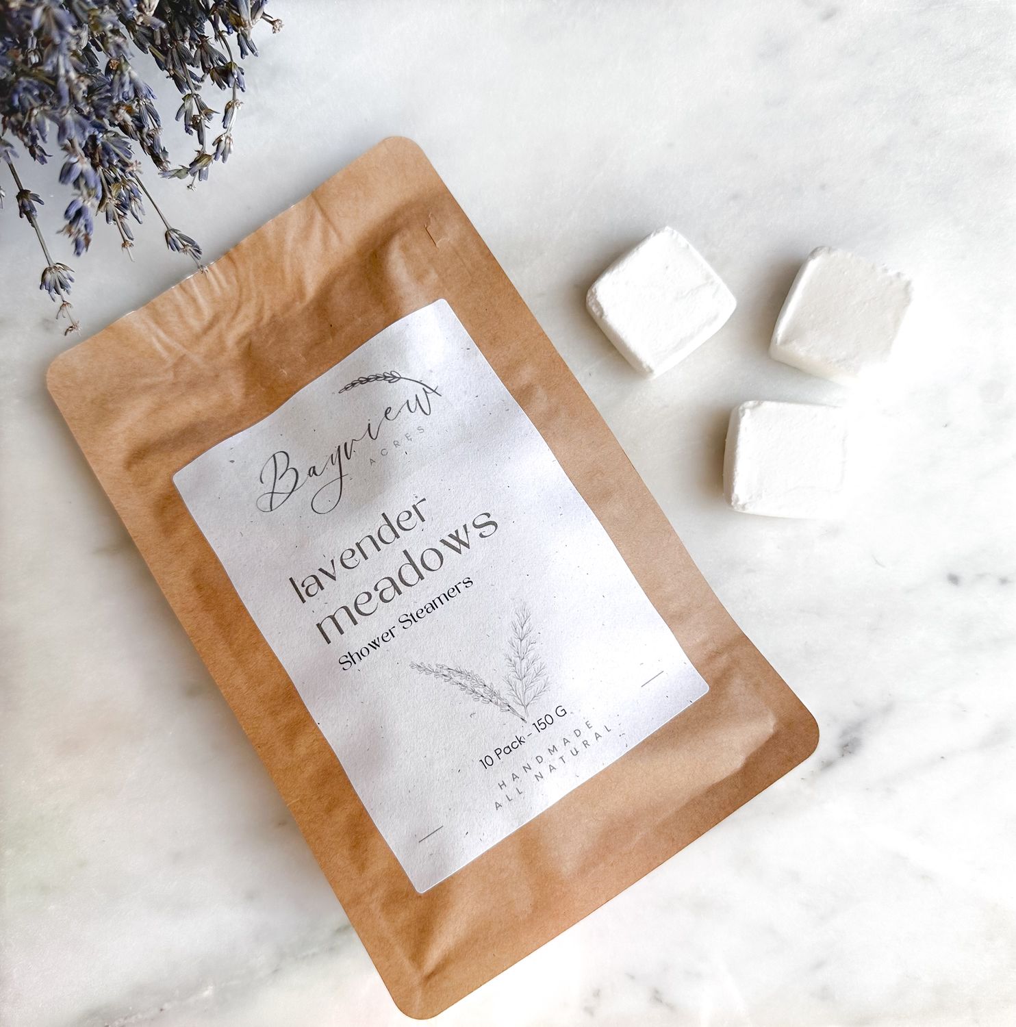 Lavender Meadows Shower Steamers
