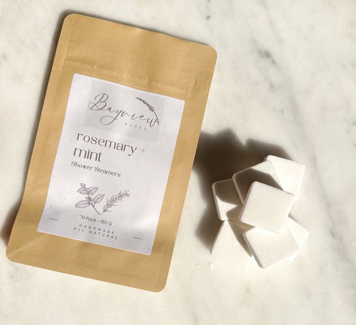 Rosemary + Mint Shower Steamers