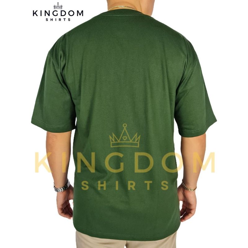 Moss Green Pro-club Inspired Shirt